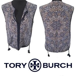 Tory Burch 100% Silk Bohemian Blouse